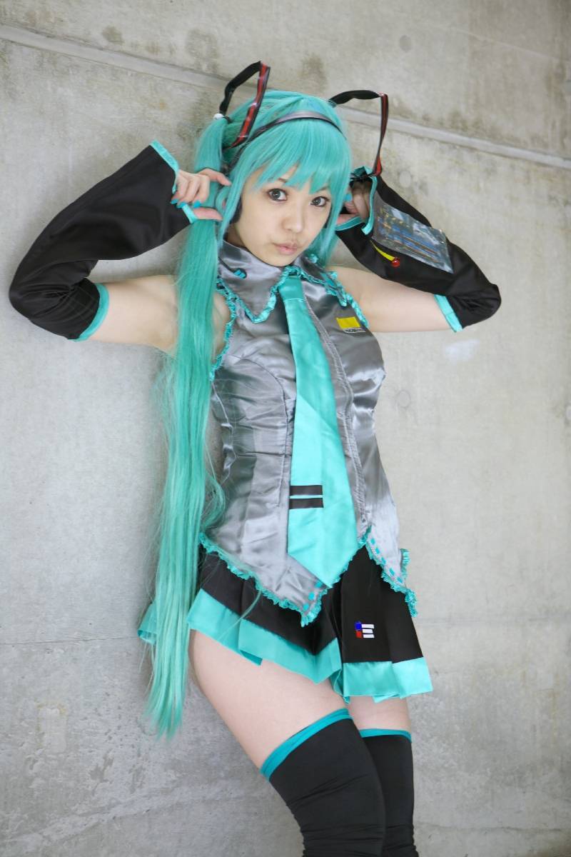 [Cosplay]  Vocaloid - Sexy Hatsune Miku